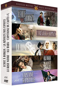 Legendary Classic Epics | Prince of Foxes / Bengal Brigade / The Black Rose / Ali Baba and the Forty Thieves / Captain from Castile  |   DVD